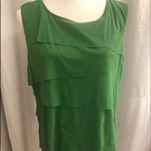 Alfani sleeveless green top - 3X